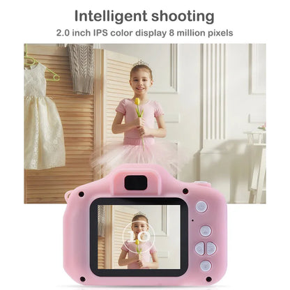 Children Mini Photo Camera for Girls Toy Camera for Kids 1080P HD Screen Christmas Gift Camara de Fotos para Niños Dropshipping